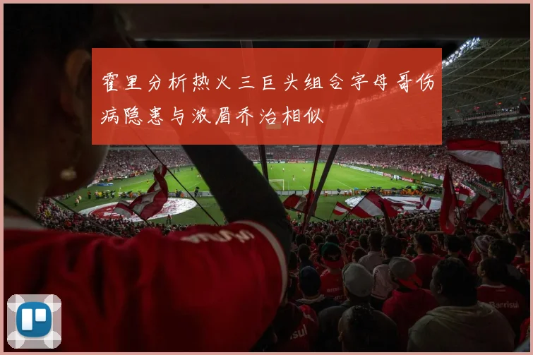 霍里分析热火三巨头组合字母哥伤病隐患与浓眉乔治相似